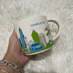 Starbucks You Are Here Collection Charlotte Ceramic Coffee Mug